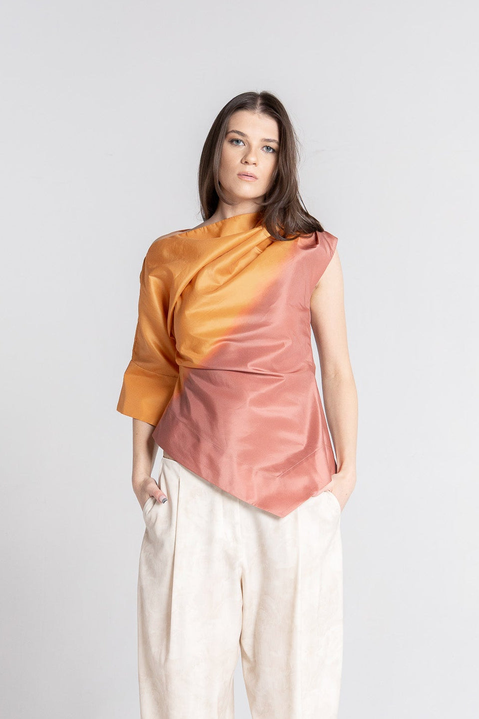 Aurelia Asymmetric A-Line Top