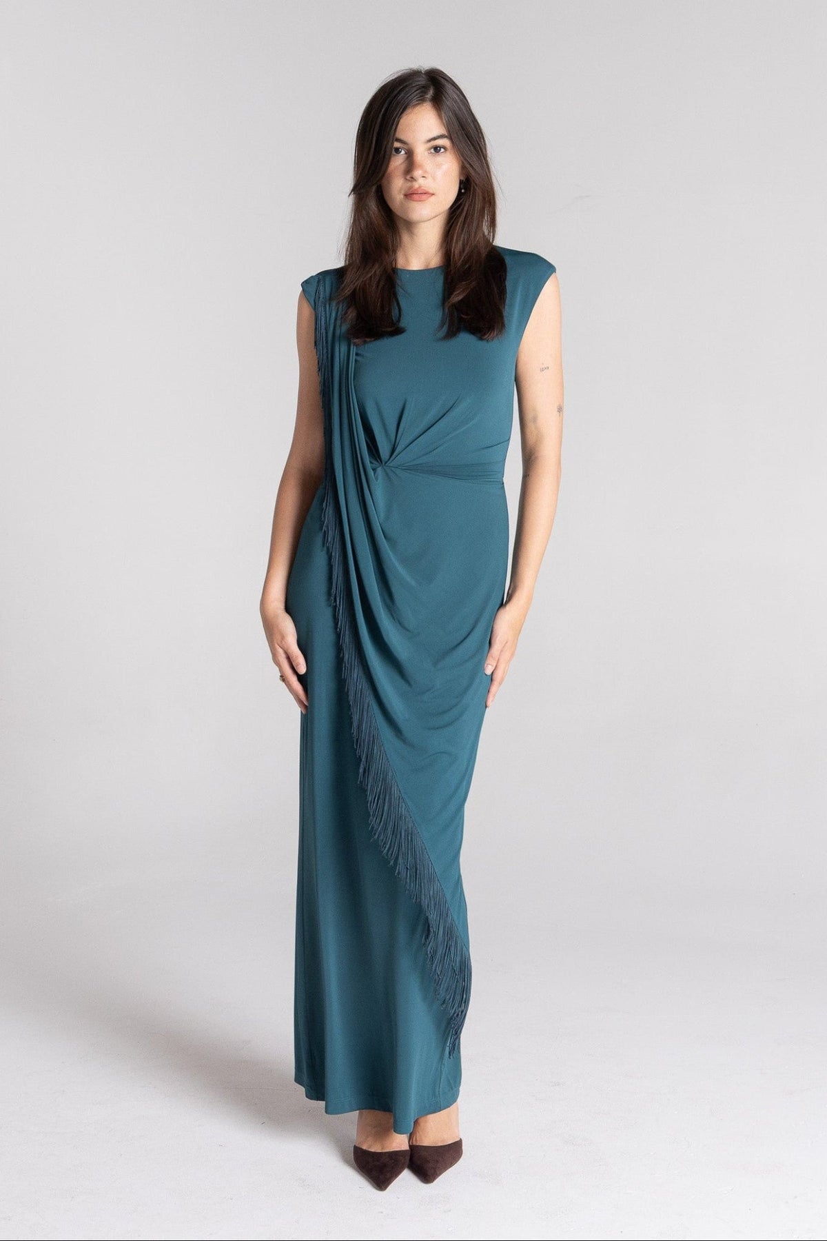 Lena Jersey Column Dress