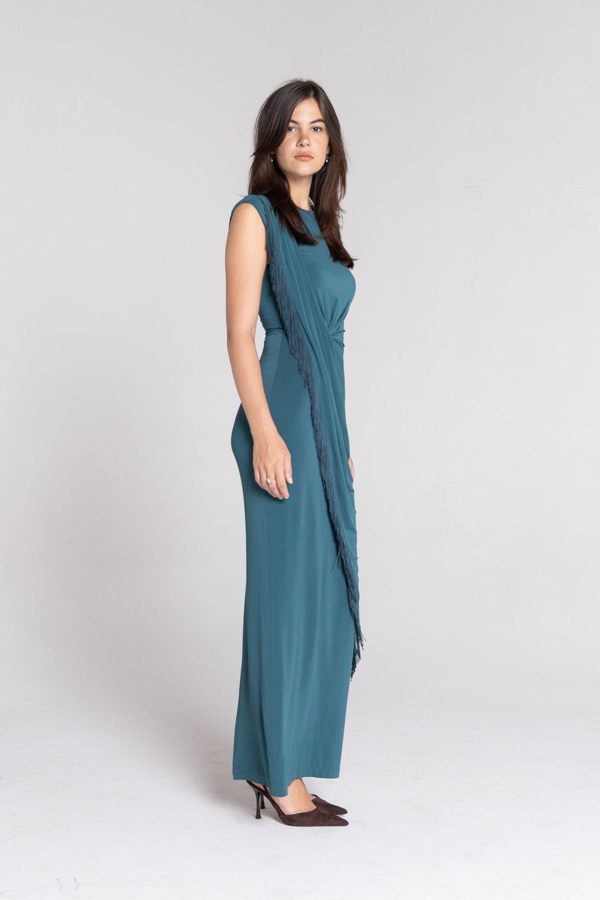 Lena Jersey Column Dress